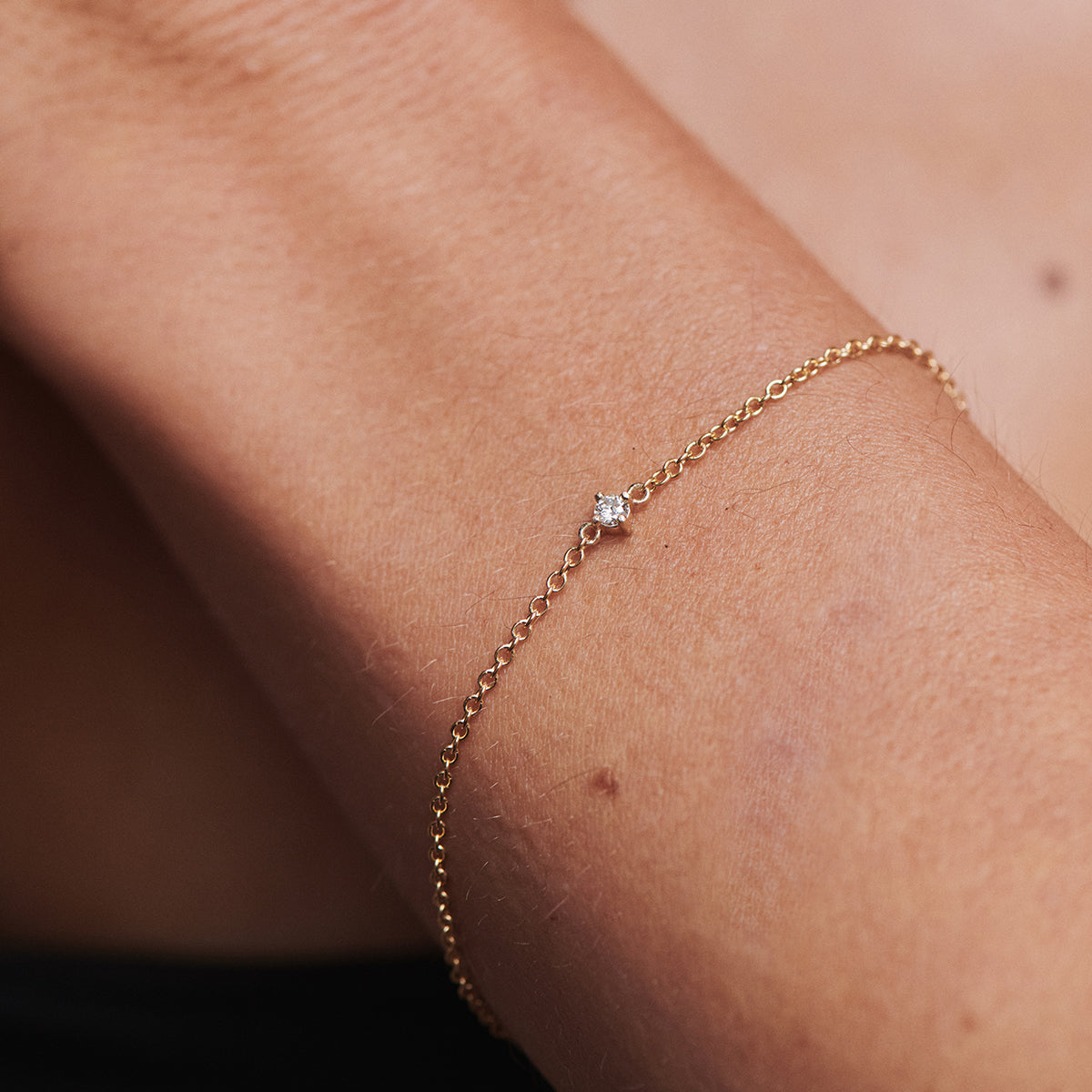 Tiny Diamond Bracelet