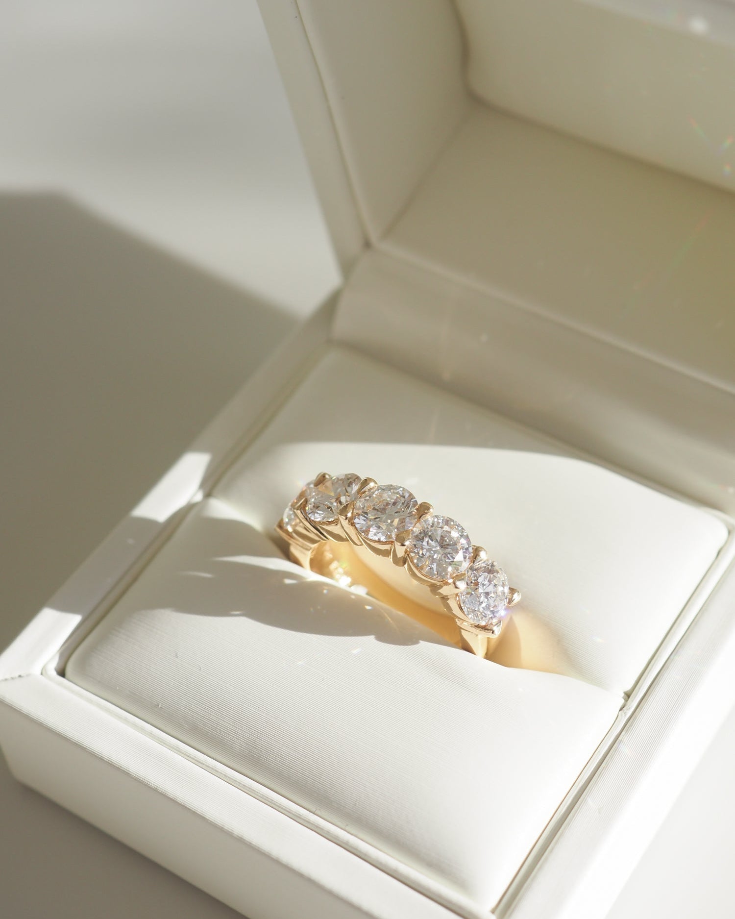 Round Diamond Ring | Archive 4.18ct Eternity Ring