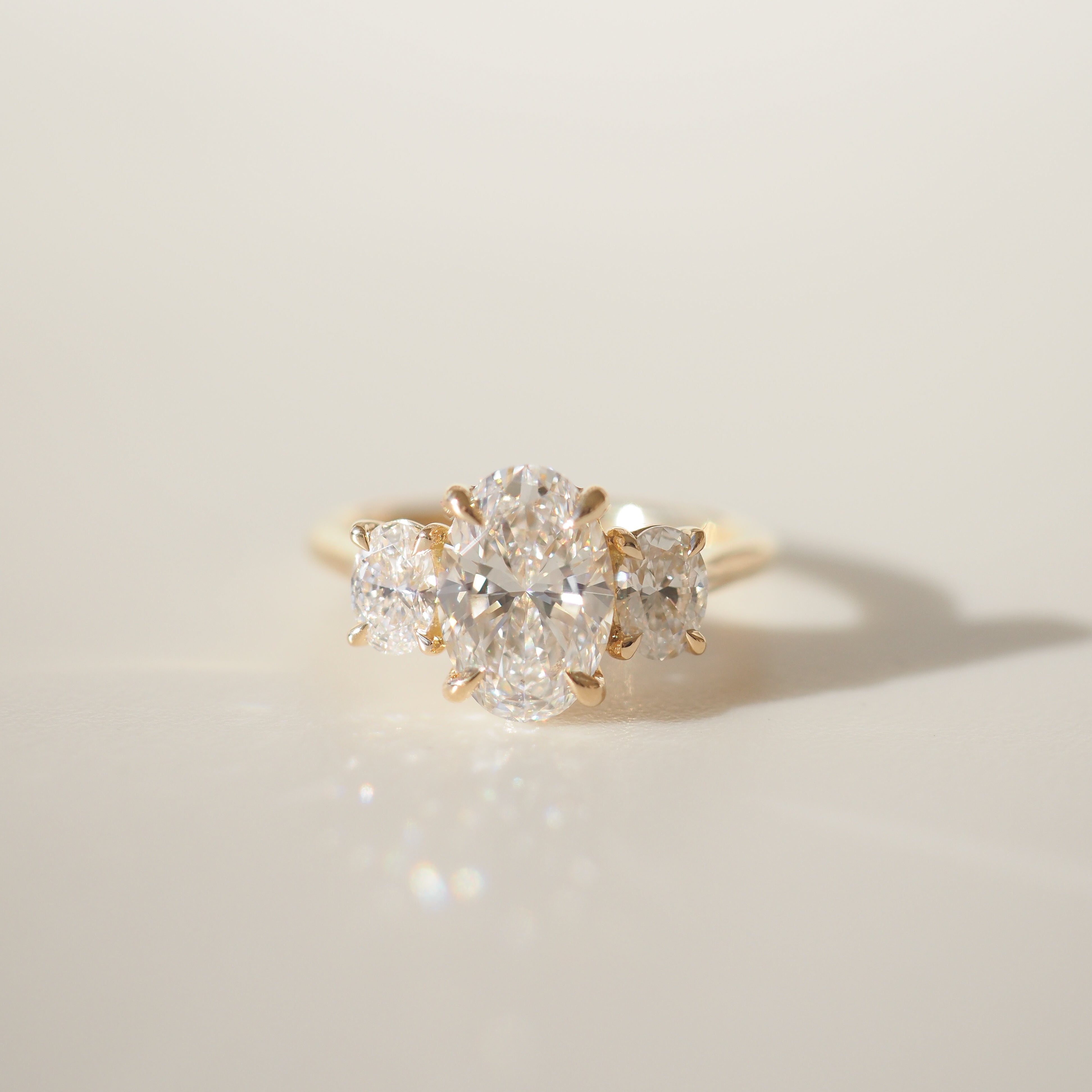 Ava | 2.1ct Oval Lab-Grown Diamond Ring