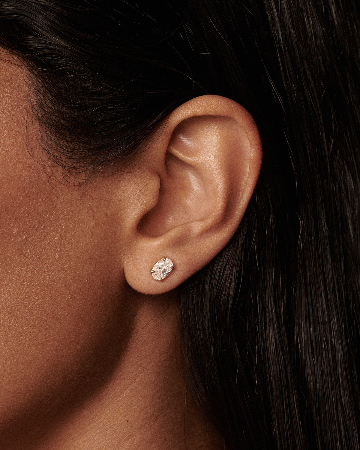 The Clara Studs in 1.5ct (0.75ct each)
