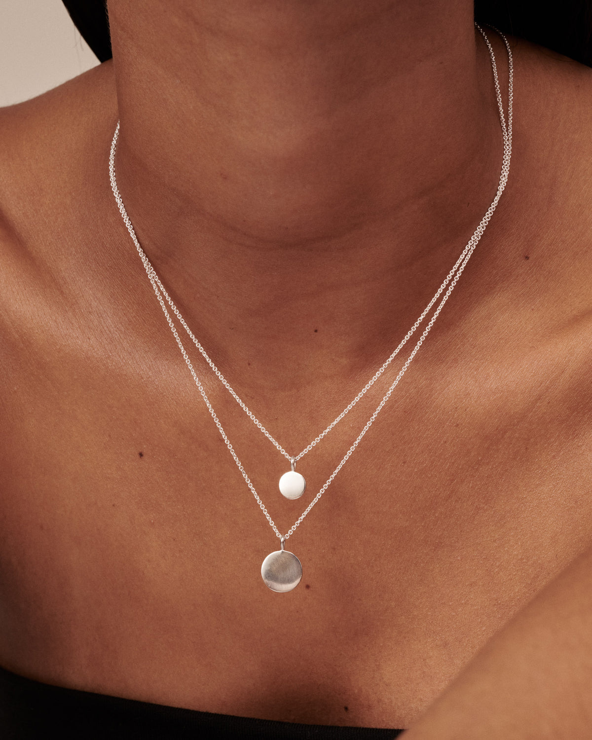 [text overlay: Small (top) & Large (bottom) Pendant]
