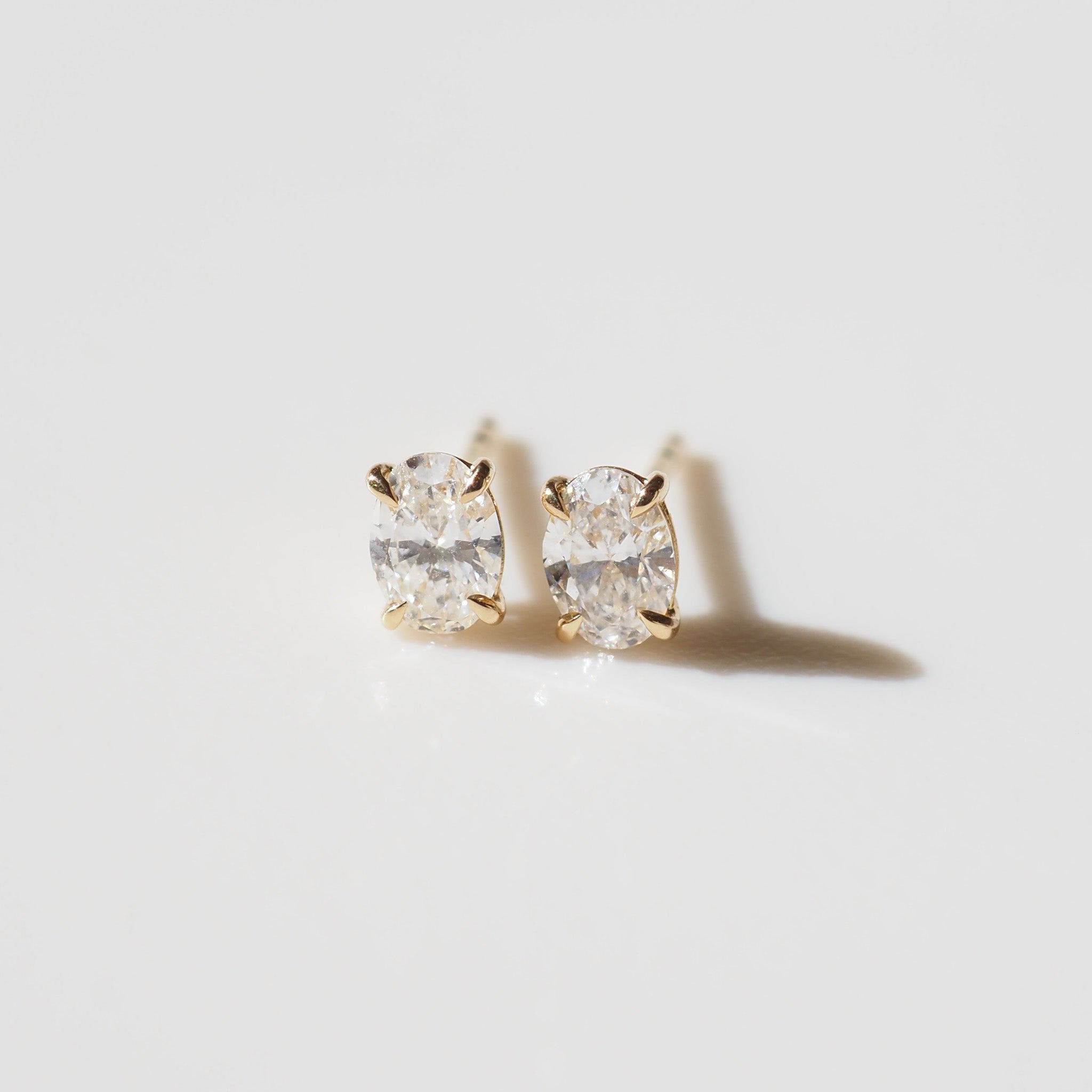 Clara Studs | 0.5ct Round Lab-Grown Diamond Earrings