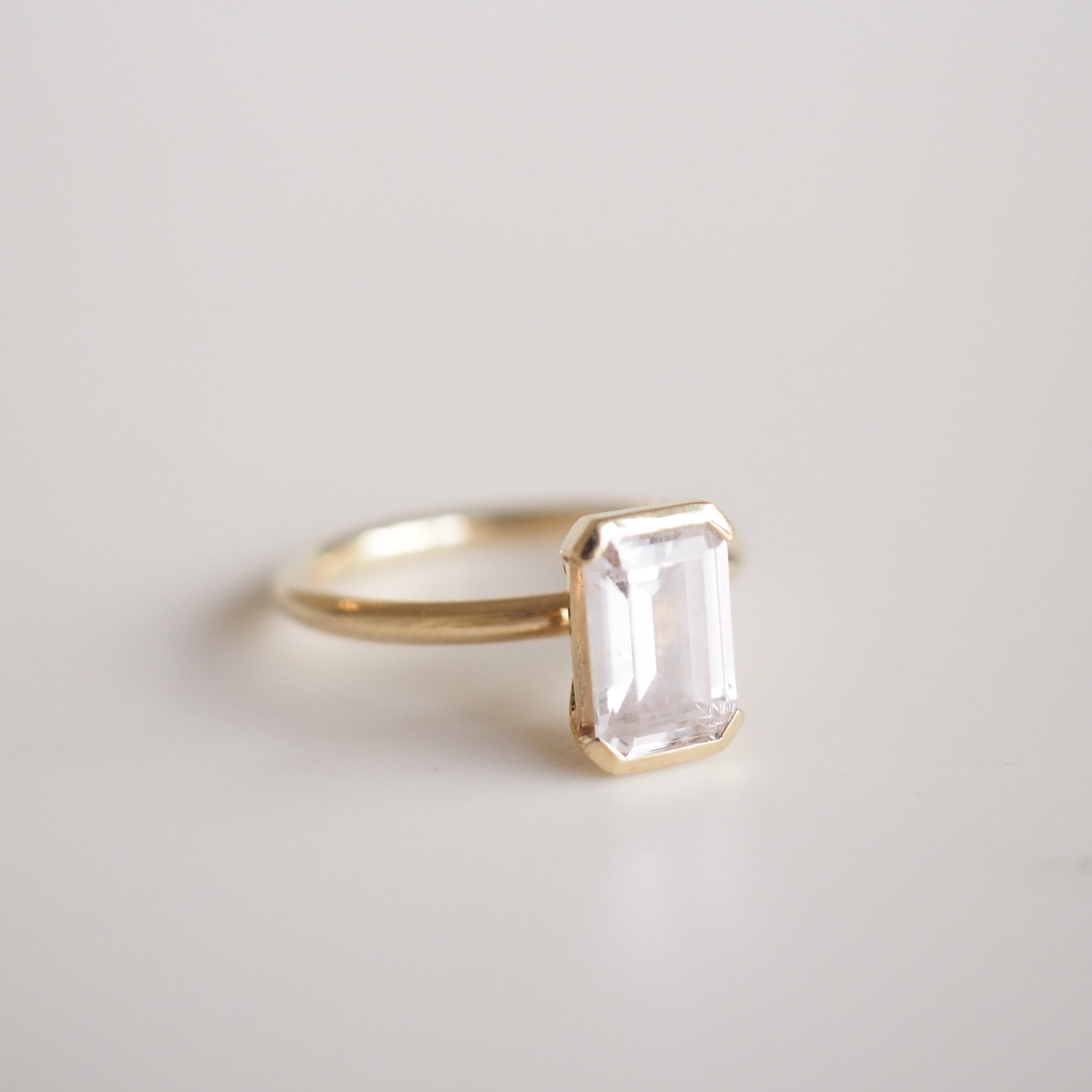 Evie Ring | 2ct Cubic Zirconia Proposal Ring