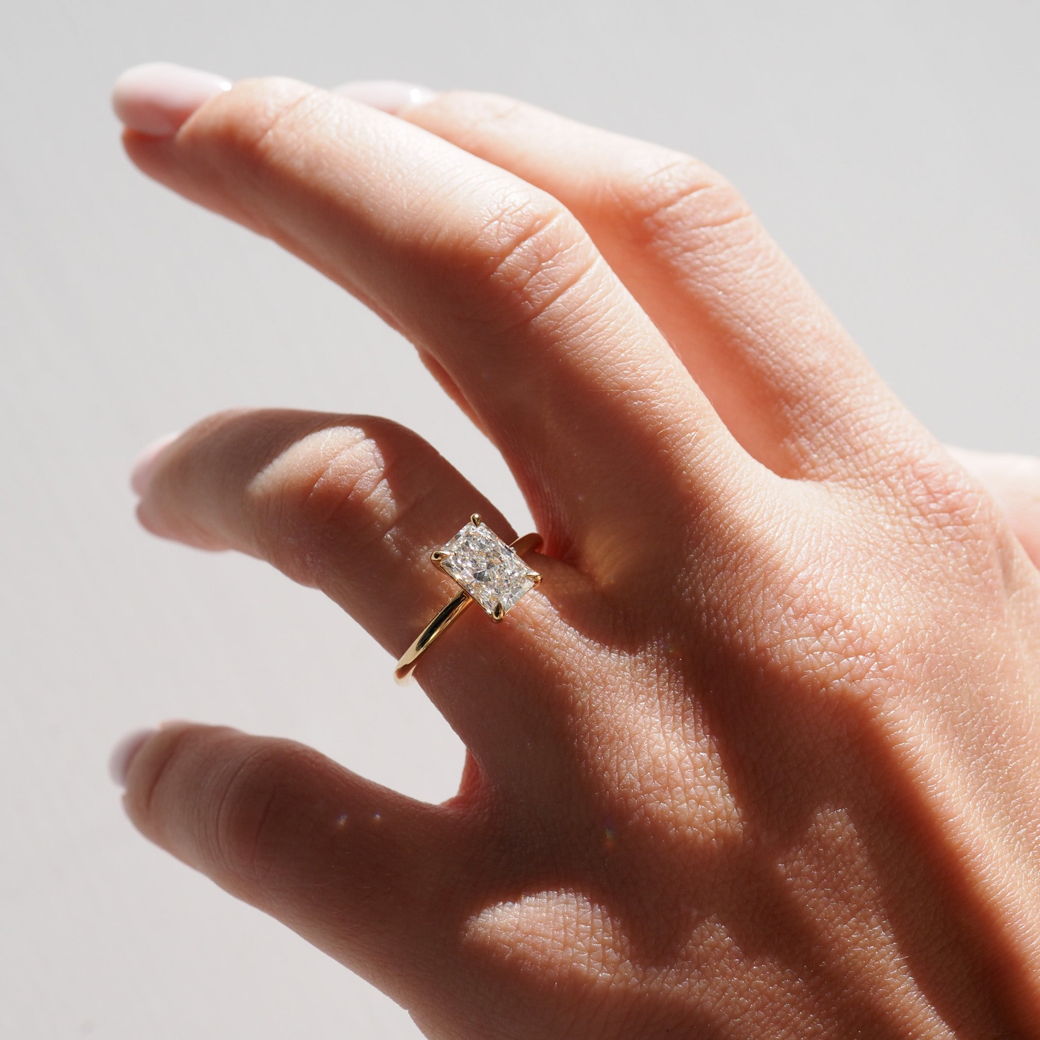Rhea | 1.5ct Radiant Lab-Grown Diamond Ring