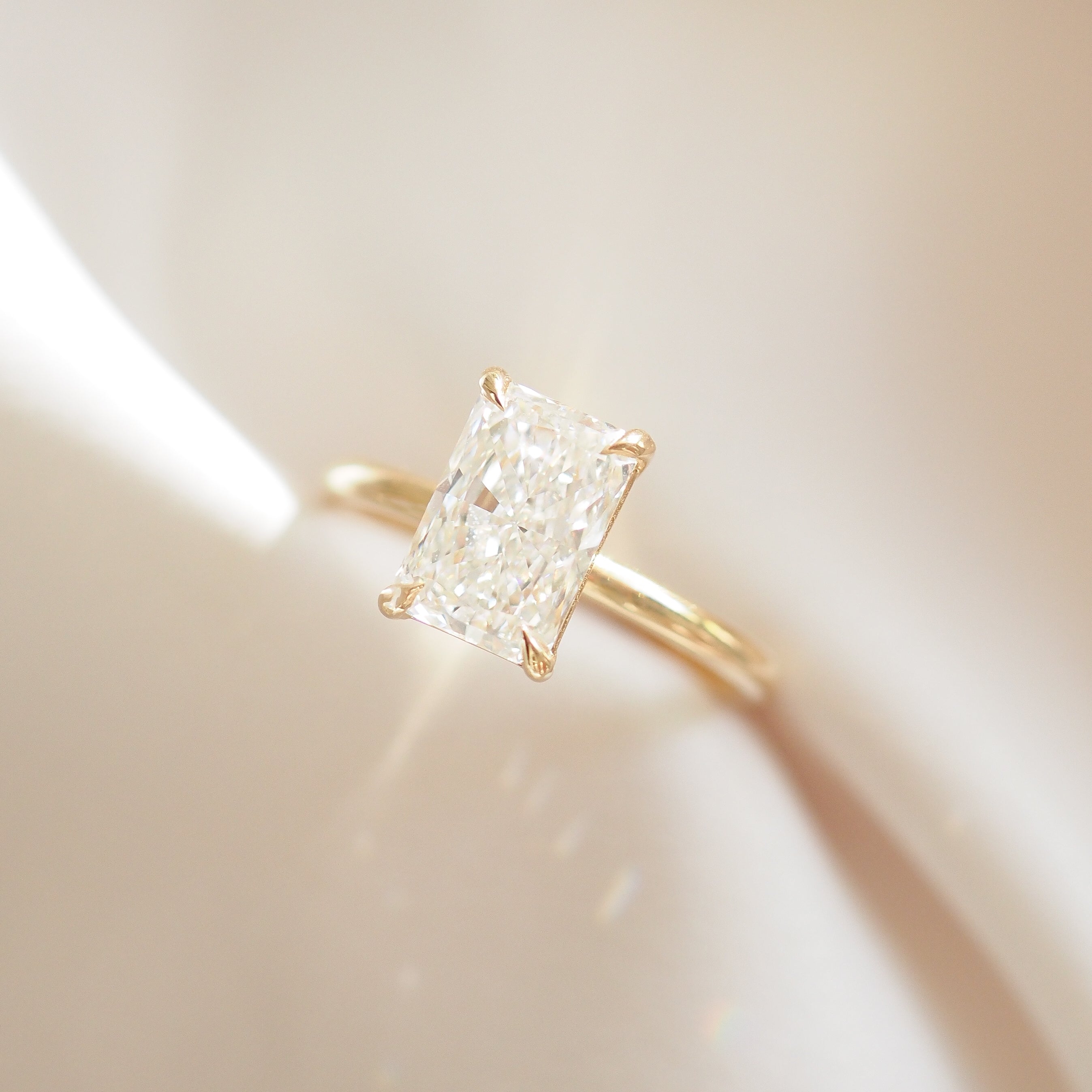 Rhea | 2ct Radiant Lab-Grown Diamond Ring