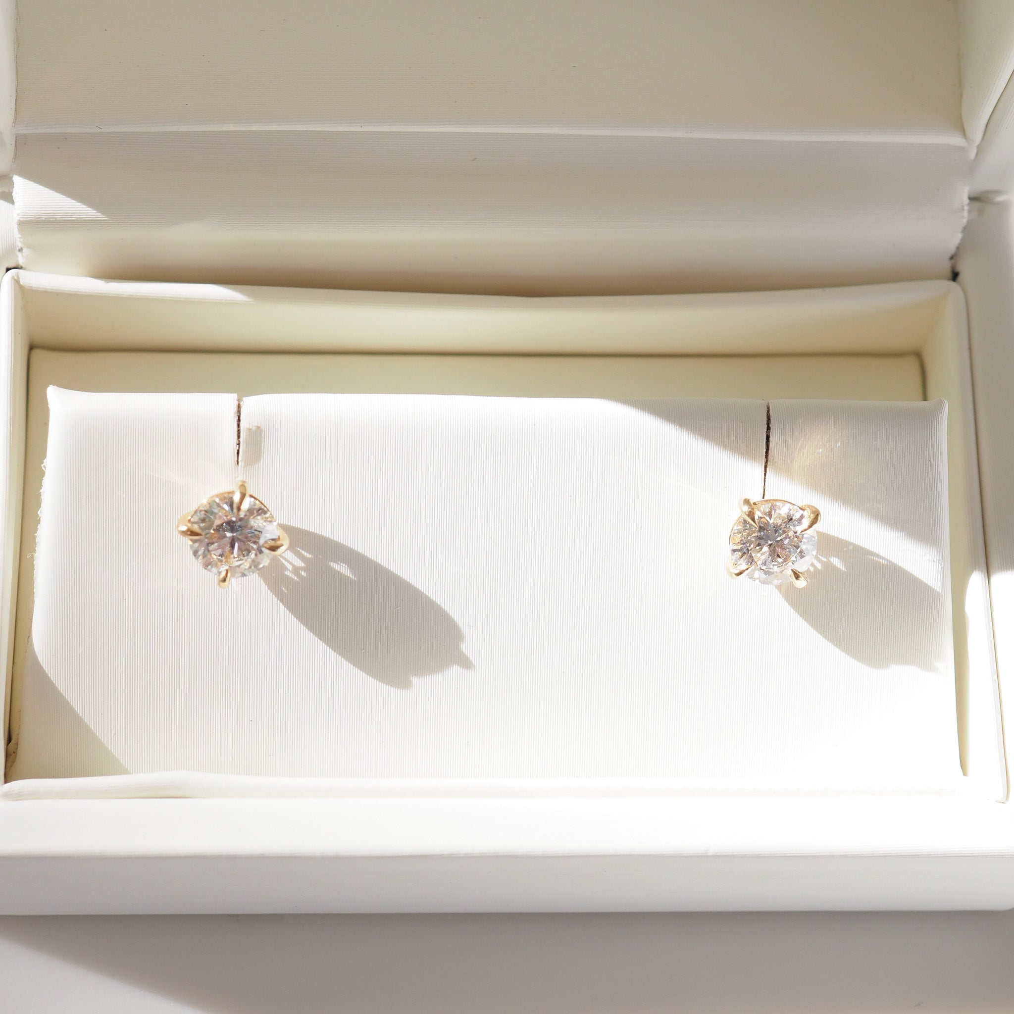 Cleo Studs | 1.5ct Round Lab-Grown Diamond Earrings