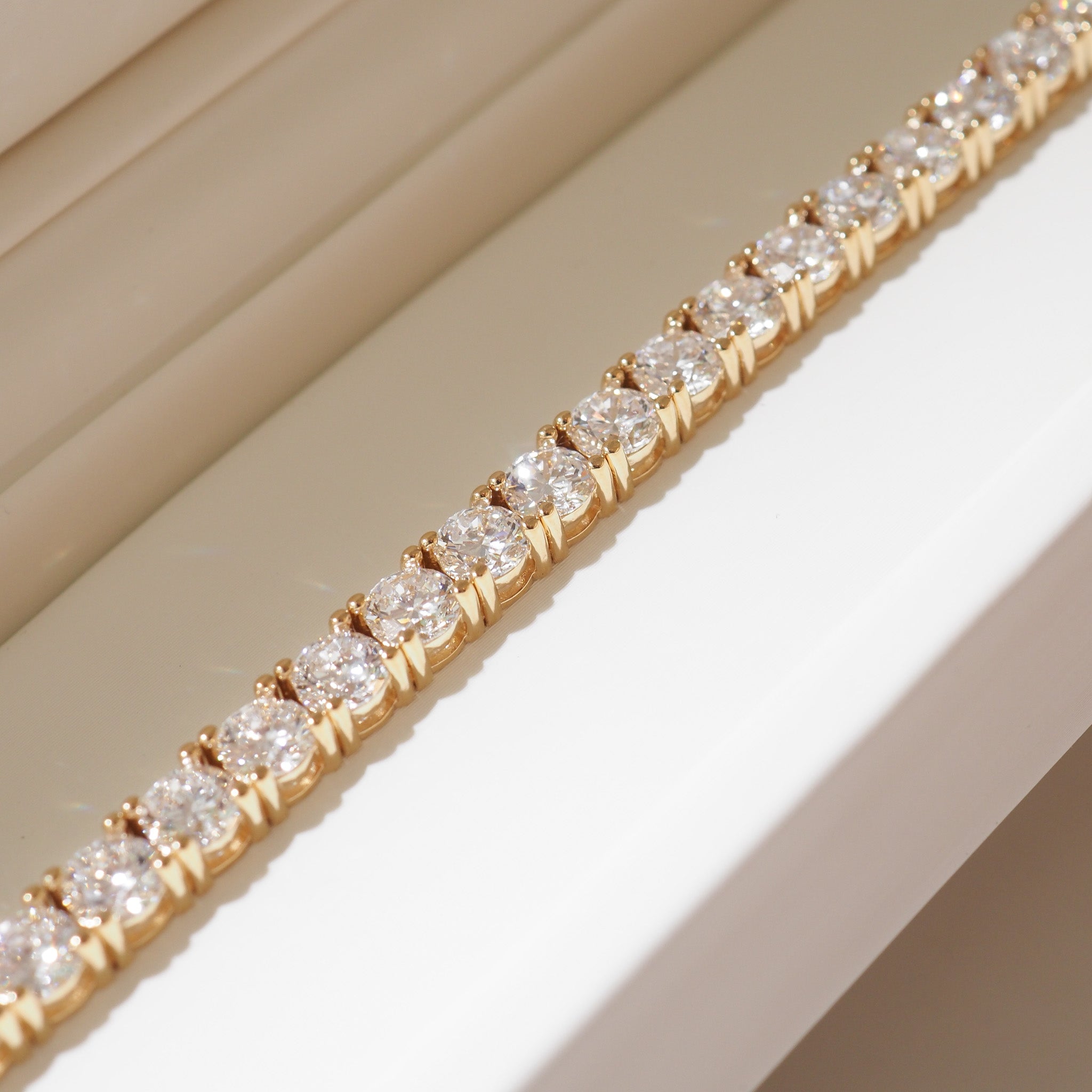 Tennis Bracelet | 14.7ct Round Lab-Grown Diamond Bracelet