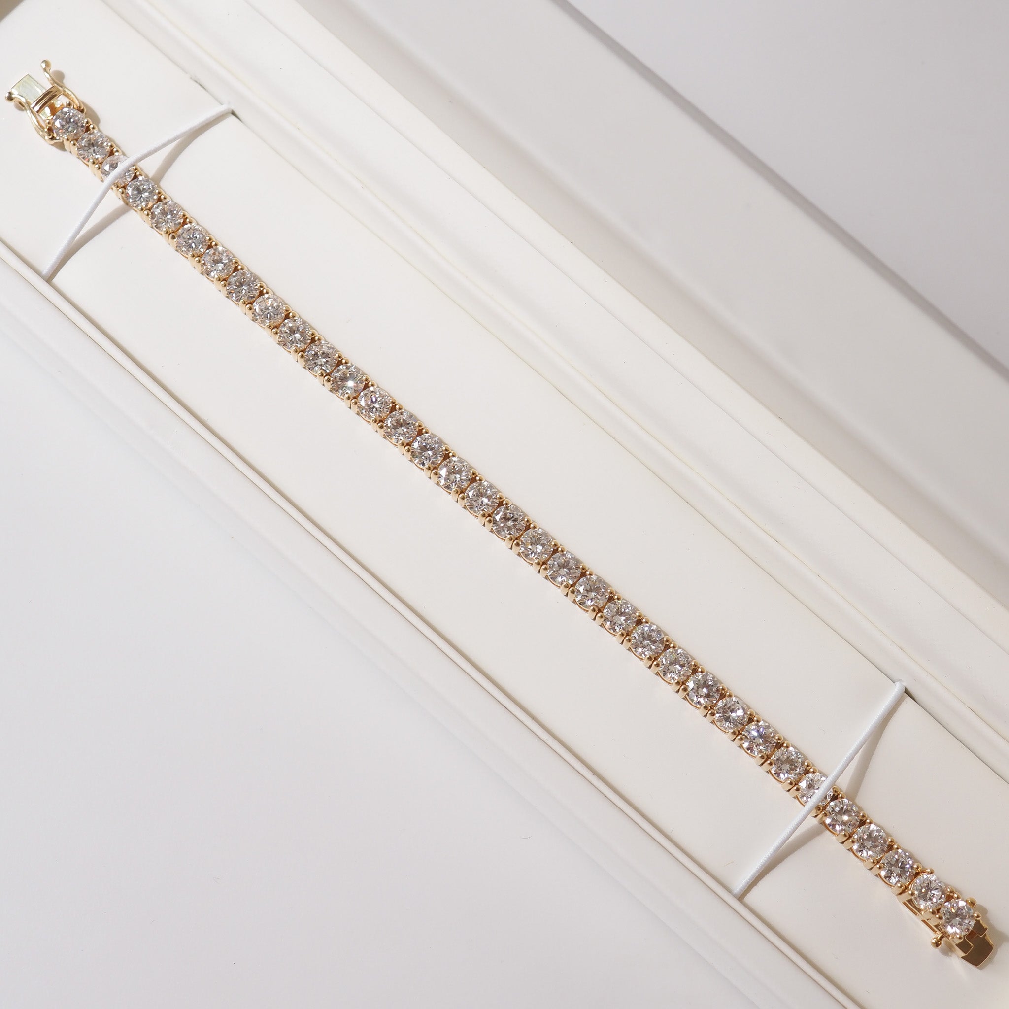Tennis Bracelet | 14.7ct Round Lab-Grown Diamond Bracelet